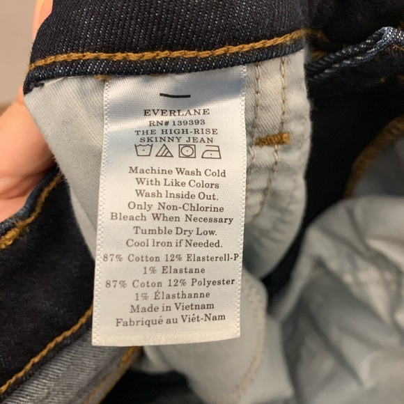 Everlane High Rise Skinny Jean - Picture 5 of 5